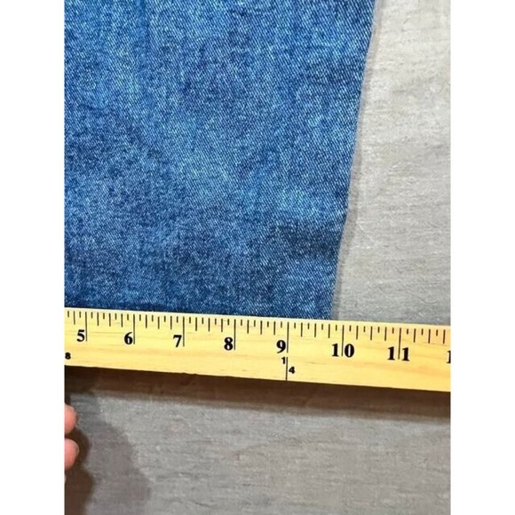 Cherokee‎ Pants Mens 44 Blue Denim Belted Pocketed Jeans Men 44x30 - Picture 11 of 13